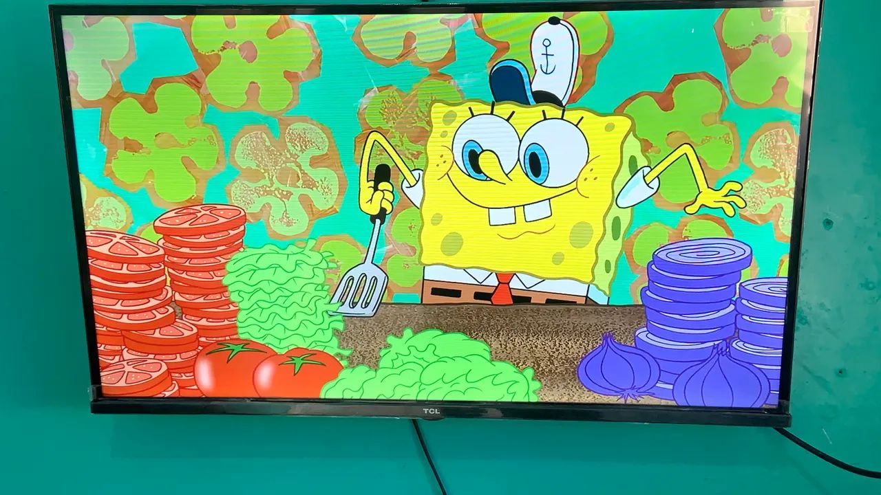 TV ANDROID TCL 32 POLEGADAS BORDA INFINITA SEMI NOVA 