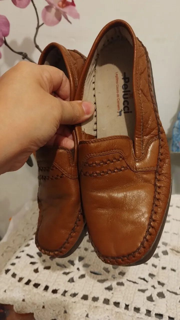 Sapatos de couro original  - Foto 2
