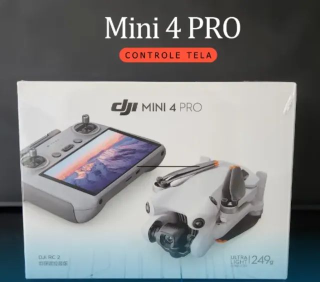 DJI Mini 4 PRO COM TELA- LACRADO
