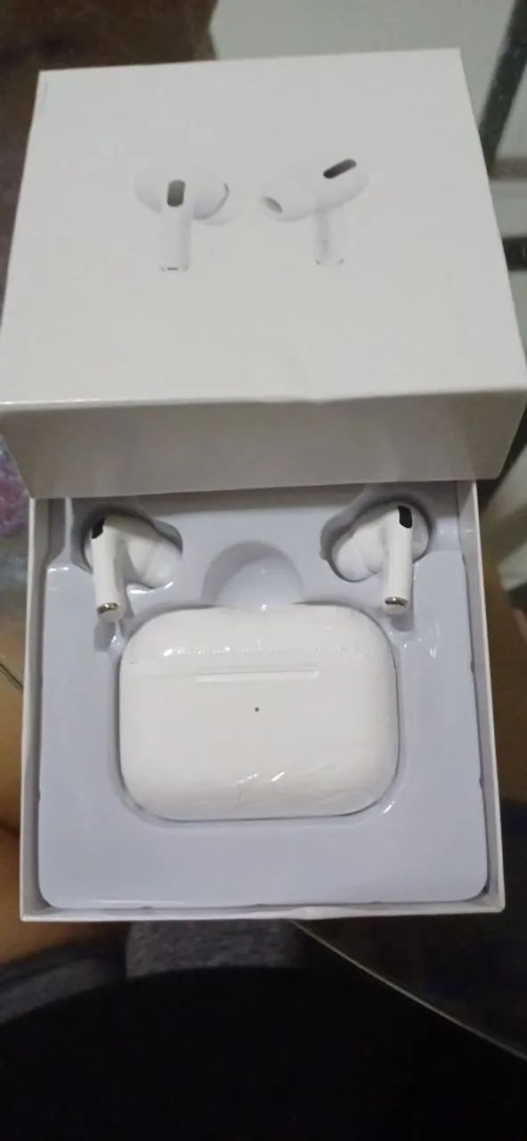 Fone De Ouvido Bluetooth Sem Fio Com Microfone Esportivo TWS Branco - Foto 2