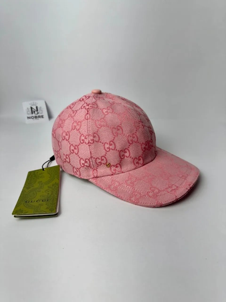 Boné Gucci GG Canvas Rosa - Foto 5