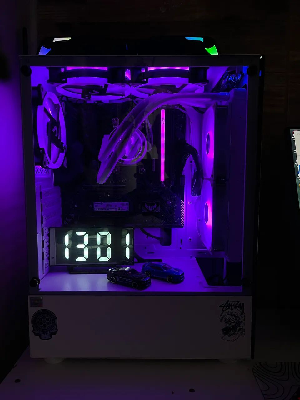 Kit Fans Rise Mode rgb com controladora - Foto 5