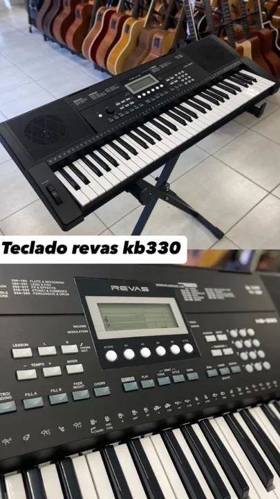 Teclado Musical Revas KB330 - Loja Keuffer 