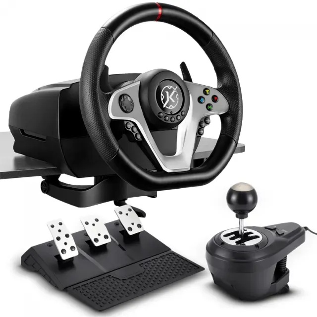 Volante Kalkan G500 ProRacing, Com Pedal e Câmbio, Preto, KLK00032 - WZetta