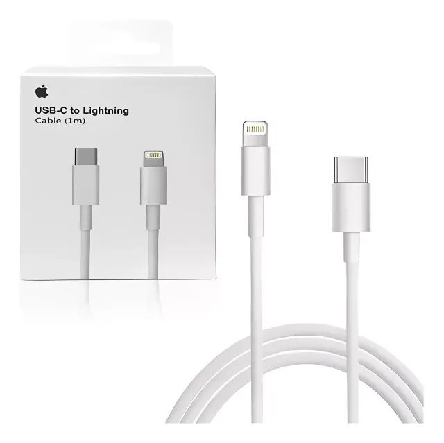Cabo Usb-c Lightning 1m Para iPhone 11 12 13 Pro Rápido