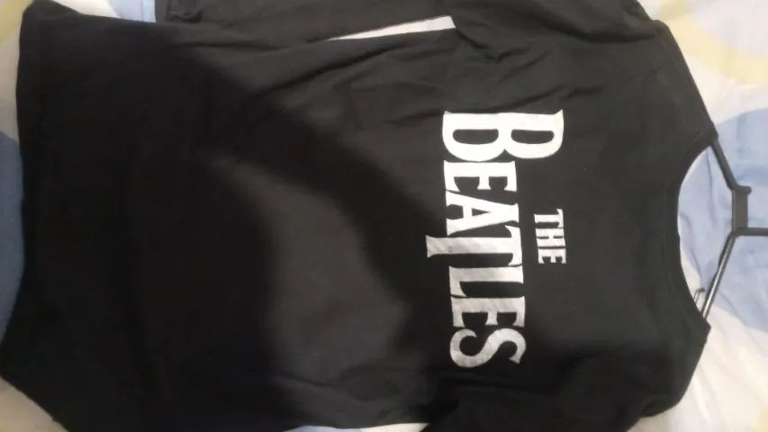 Camiseta The Beatles - manga longa - Foto 3