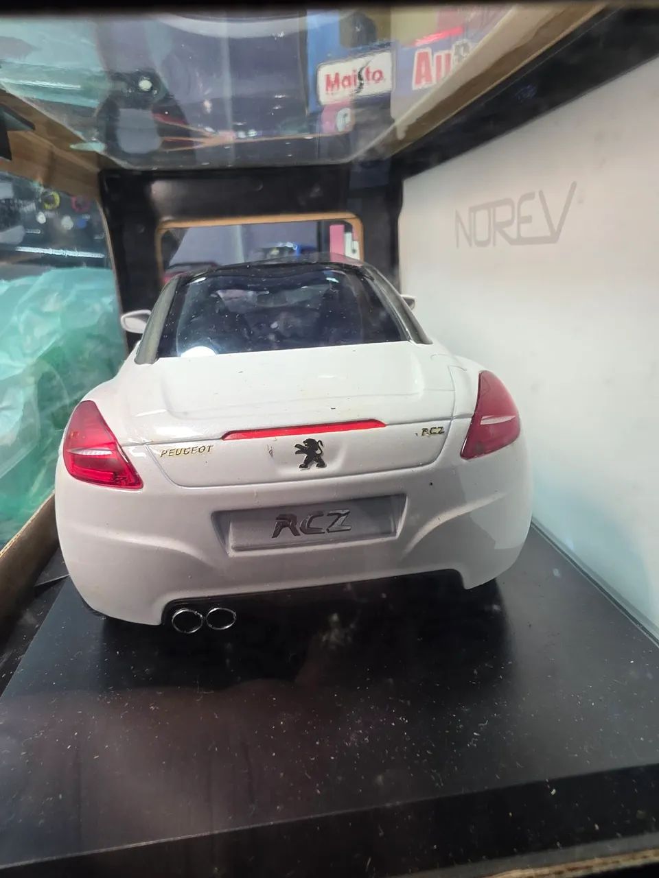 Miniatura 1:18 norev Peugeot rcz novo - Hobbies e coleções