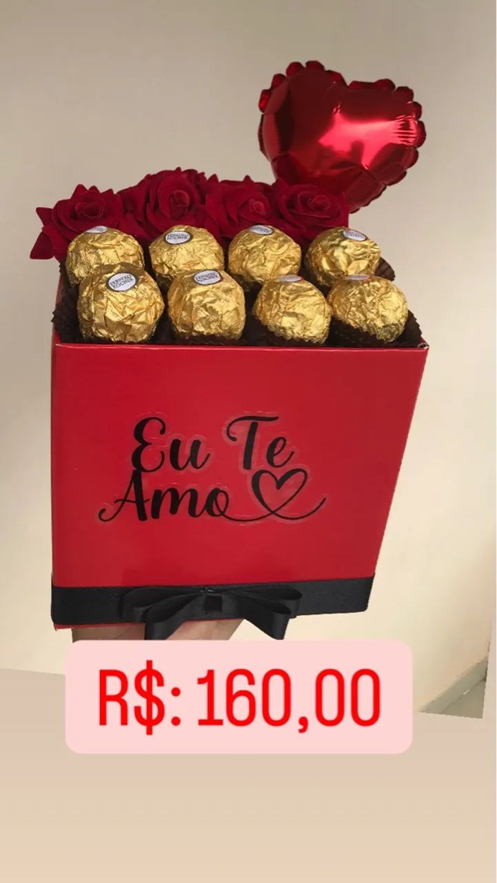 Caixa de presente com ferrero rocher  - Foto 2