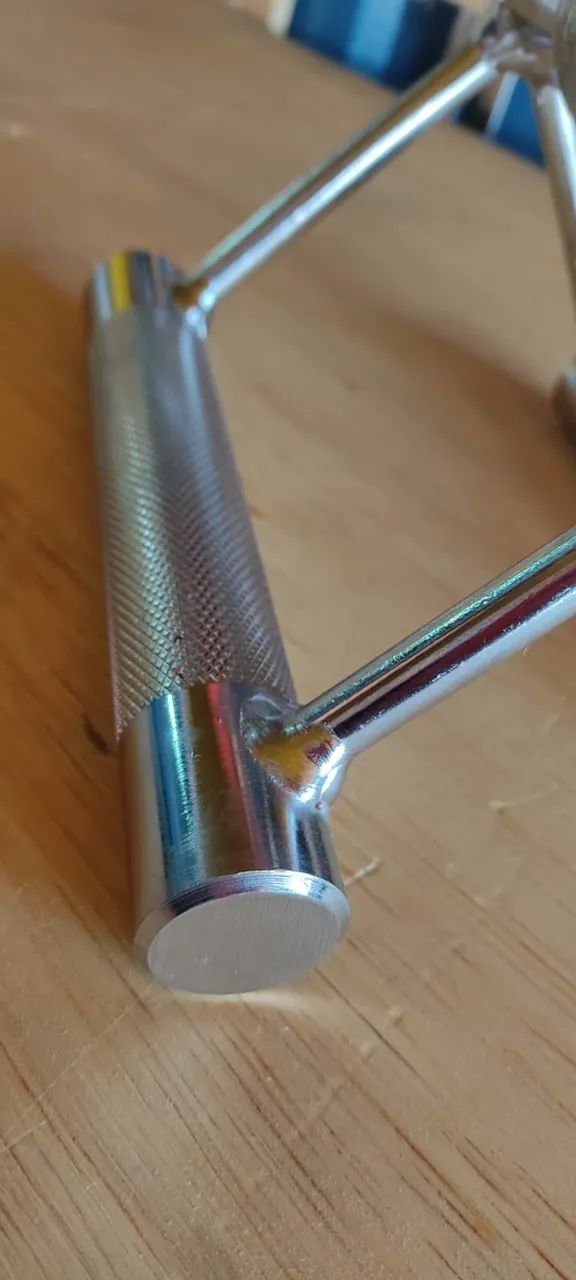 1 Triangulo Profissional C/ Giro e pegada recartilhada Musculação - Foto 2
