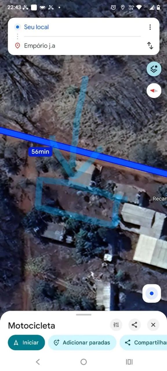 Vendo terreno de 507 M² no balneário recanto das aroeiras próximo a cidade de tapuirama.  - Foto 4