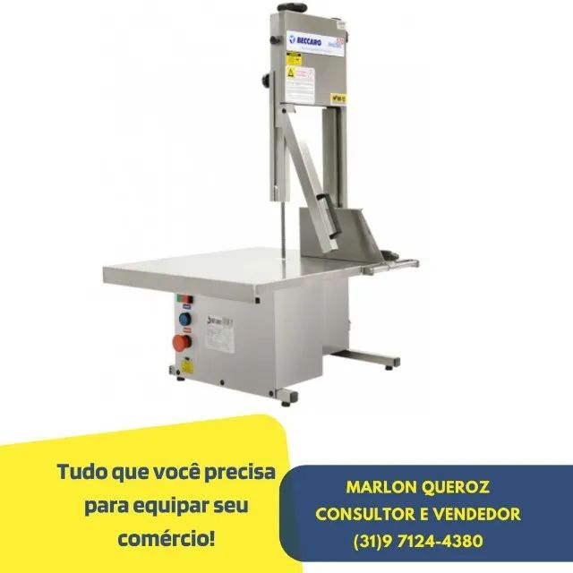 Serra Fita de Mesa Inox Bivolt