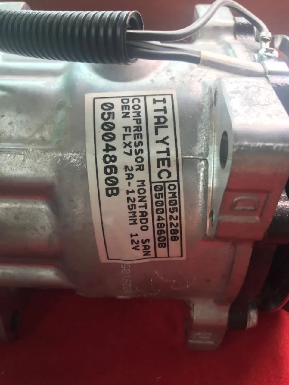 Compressor Ar Condicionado Sanden 7h15 Americano 4860 12v Original  - Foto 4