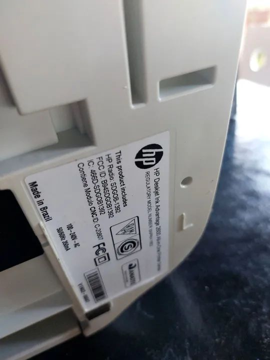 Impressora Deskjet Ink Advantage 2600 all-in-one printer series colorida  - Foto 3