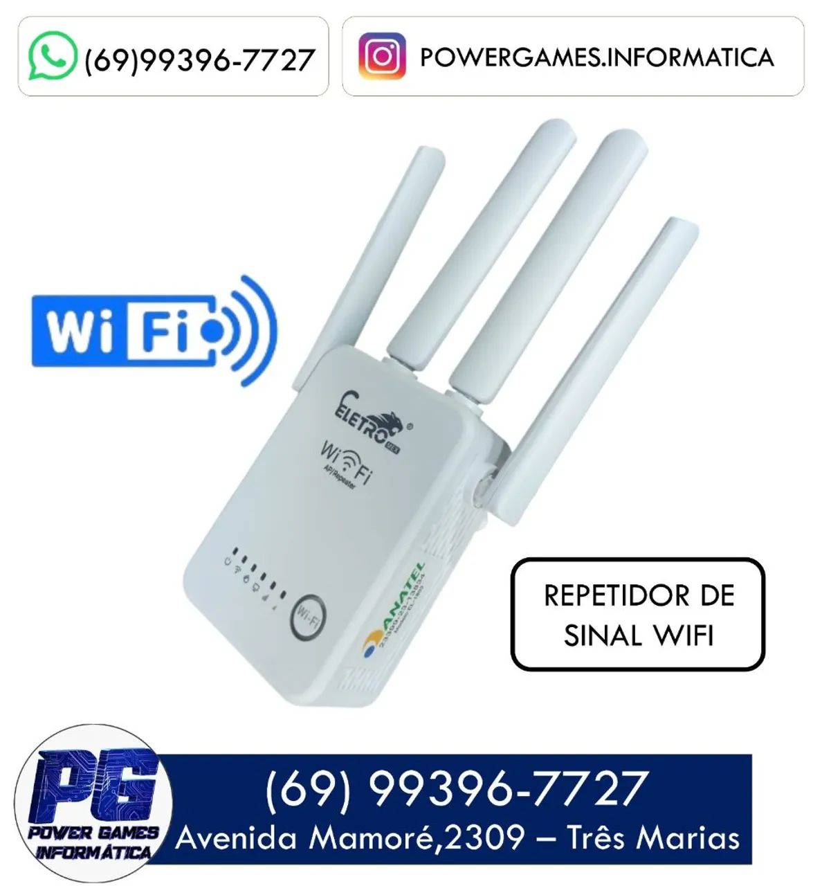 Repetidor Wifi Google Amplificador Wifi Wifi 2800m Amplificador De