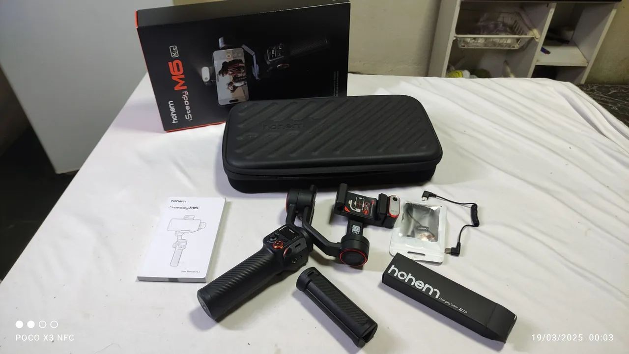 Stabilizádor Gimbal Hohem Steady 3 axis para Smartphone - Foto 2