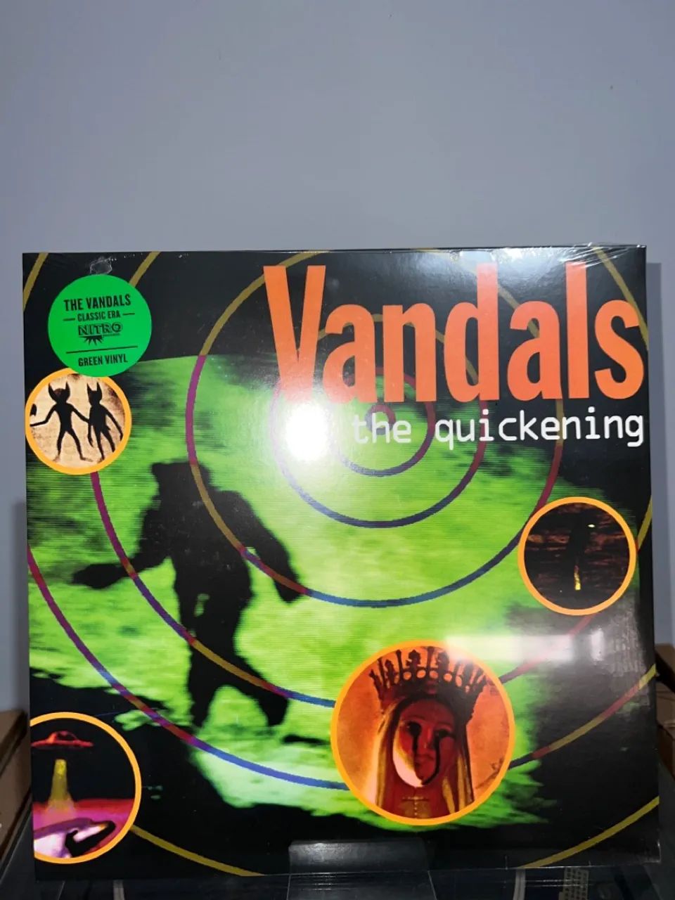 VANDALS - The Quickening (LP Importado Vinil verde) ( Ramones Sex Pistols )