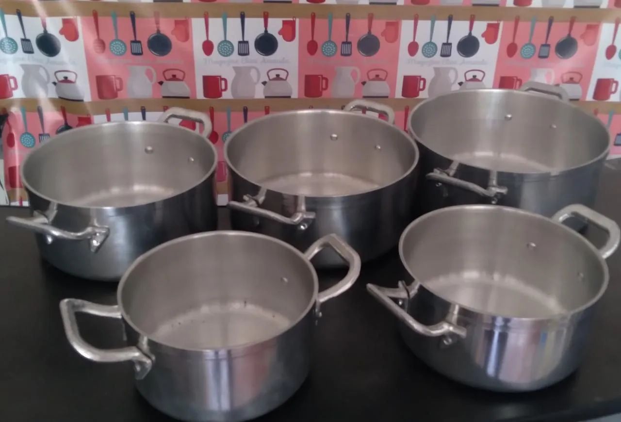 Jogo de Panelas Alumínio - 6 Peças - Foto 2