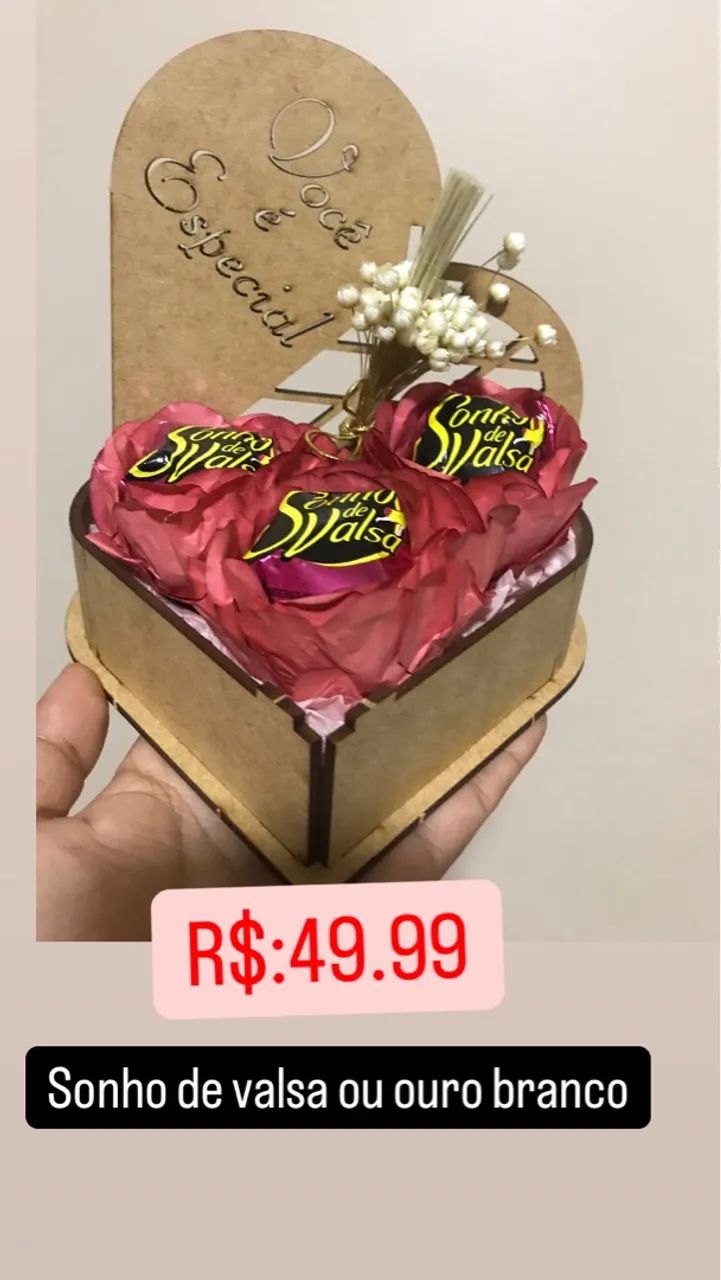 Caixa de presente com ferrero rocher  - Foto 3