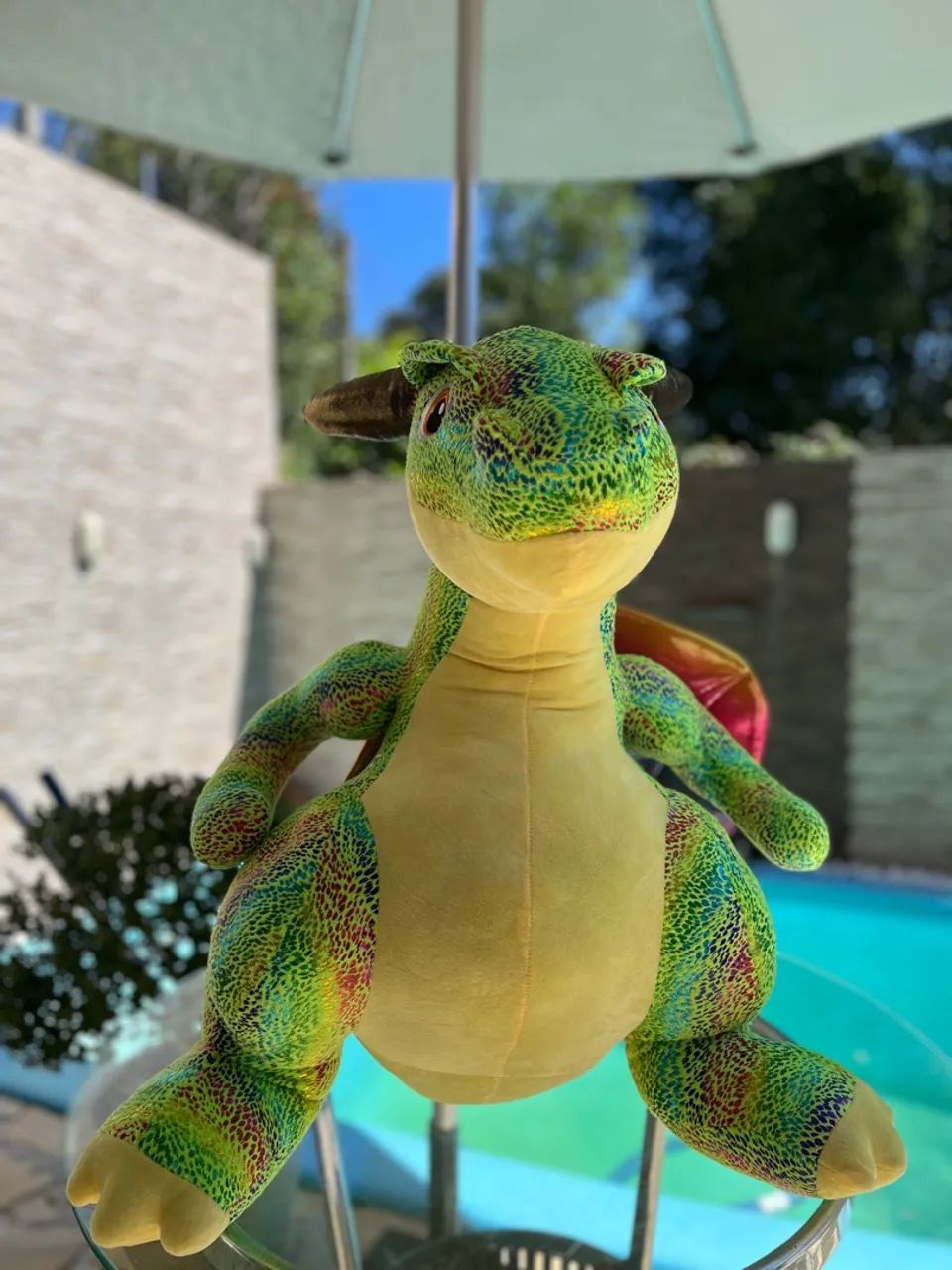 Dragão de Pelúcia gigante - Brinquedo Infantil