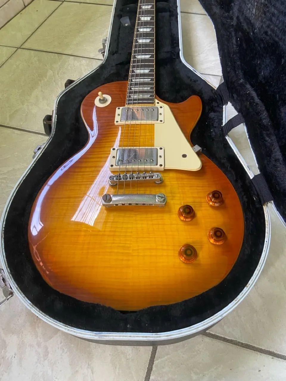 Guitarra Les Paul Sunburst - Foto 4