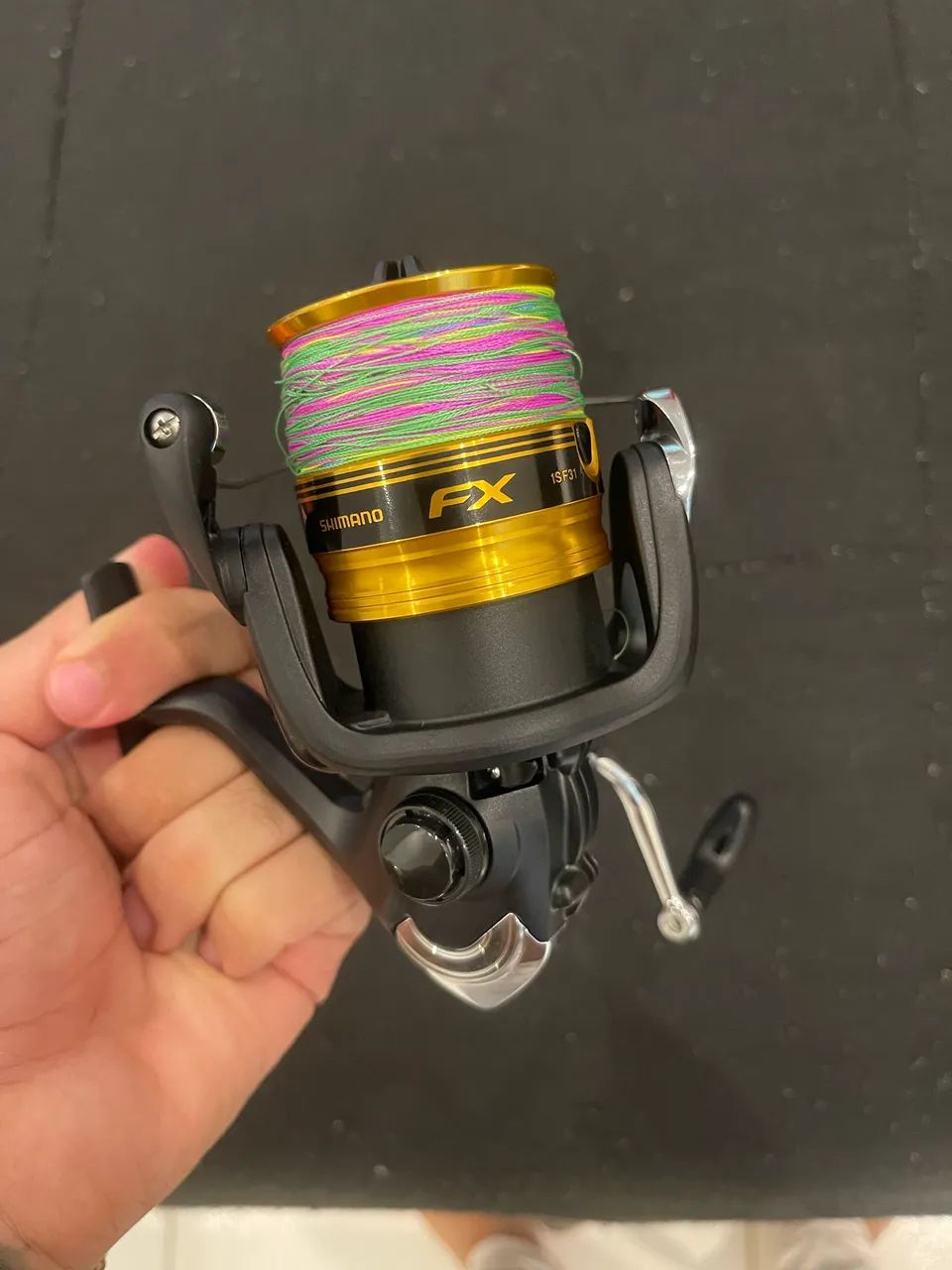 Molinete Shimano FX 4000 NOVO - Foto 3