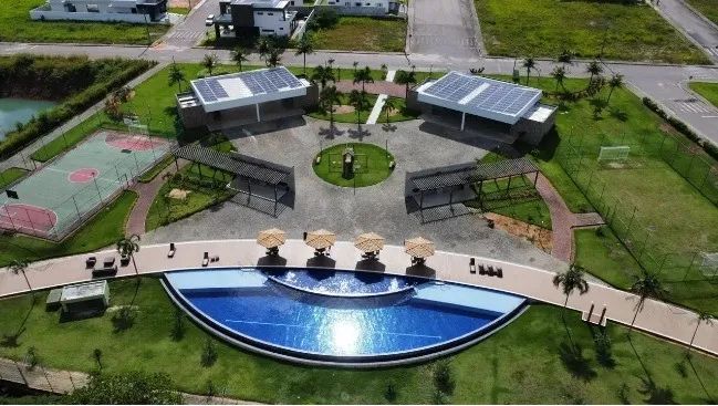 Lote no Condomínio Natural Ville, 450m2, QUITADO e ESCRITURADO. Parcelo parte do valor - Foto 3