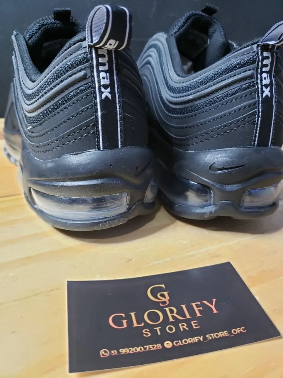 Tênis Nike Air Max 97 Couro Masculino Linha Luxo - Foto 3