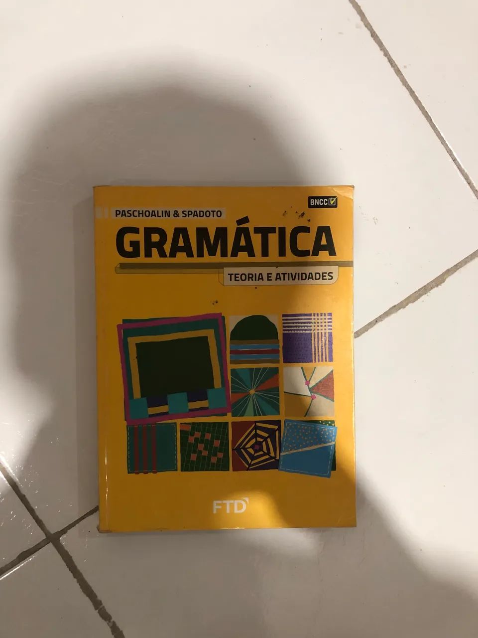 livro gramática teoria e atividades vol único paschoalin ftd 