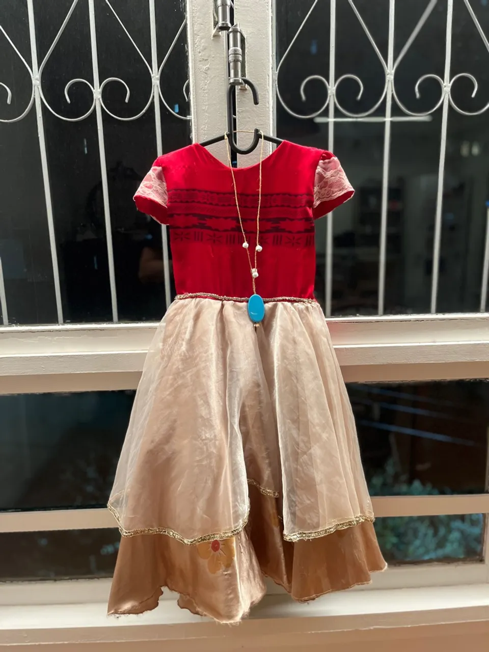 Fantasia Moana Infantil - Vestido Temático Lindo!