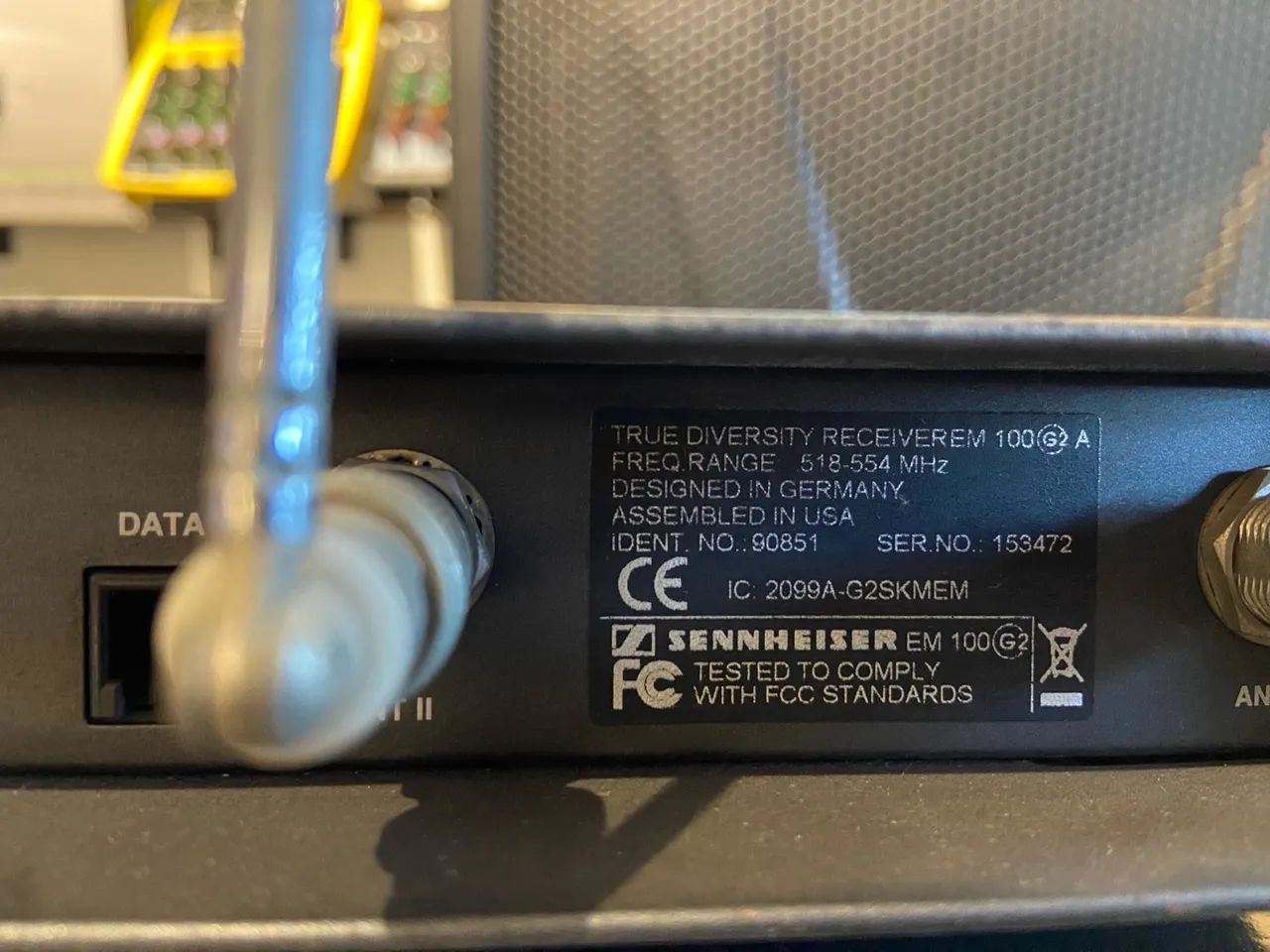 Microfone Sem Fio Sennheiser EW 100 G2 - Foto 2