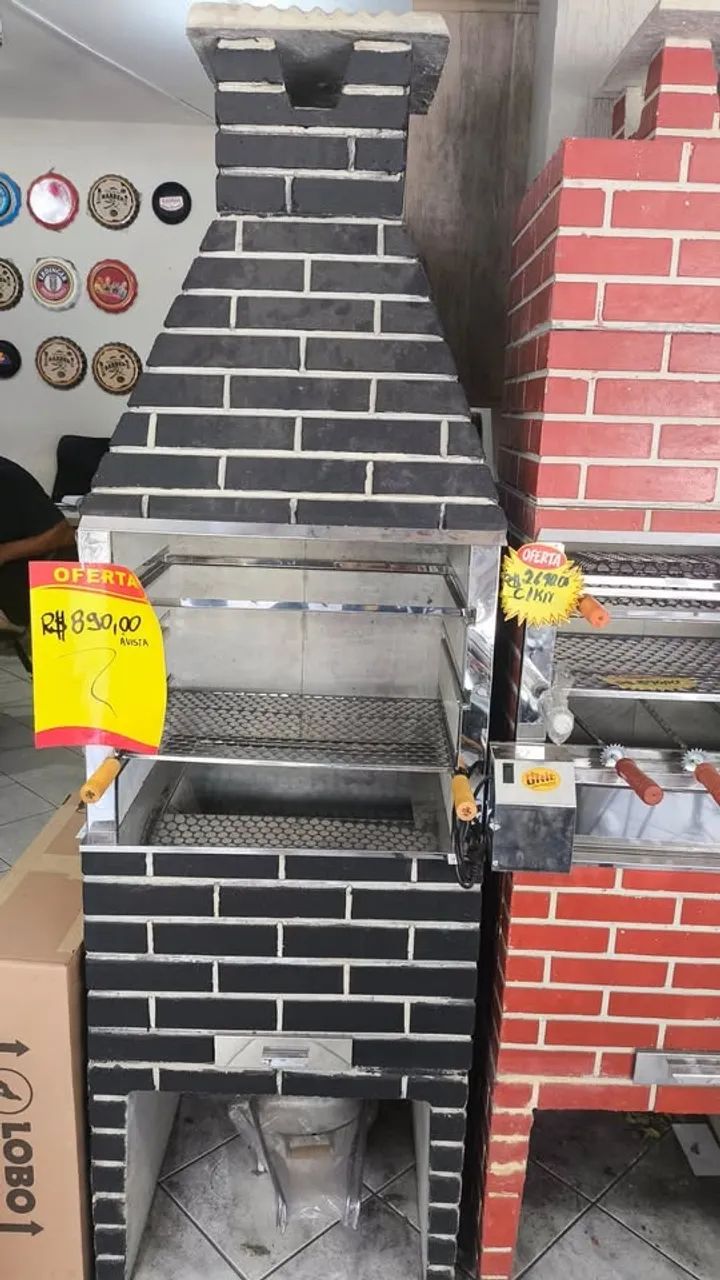 Churrasqueira pré moldada super promoção - Foto 2