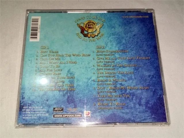 Whitesnake - Good To Be Bad - Cd Duplo Importado EUA - Foto 2