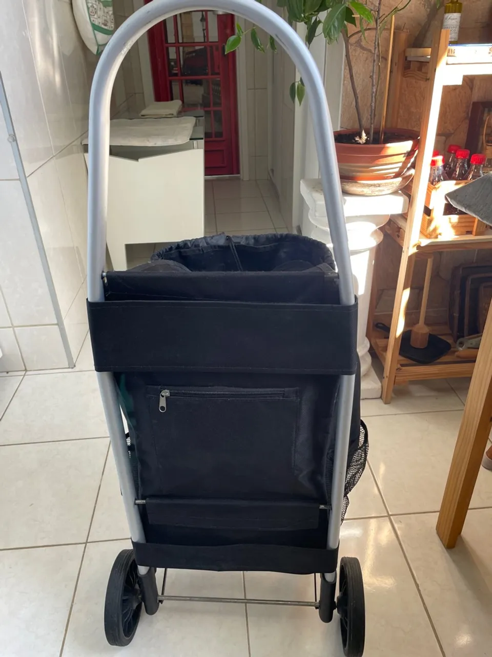 Carrinho de compras dobrável