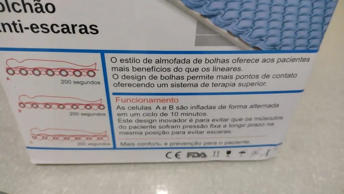 Colchão de Ar Anti-Escaras Airbed HF605 - Foto 2