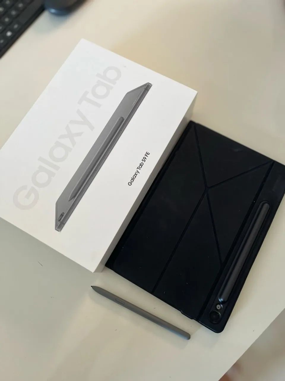 Tablet Galaxy S9 FE - Tablet Samsung + Spen + Capa + Mouse e Teclado. - Foto 4