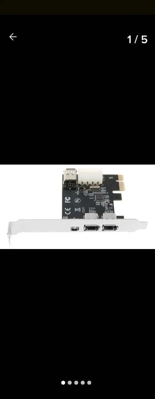 Interface + Placa FW! Interface M-Audio Audiophile FireWire + Placa PCI-e Firewire - Foto 3