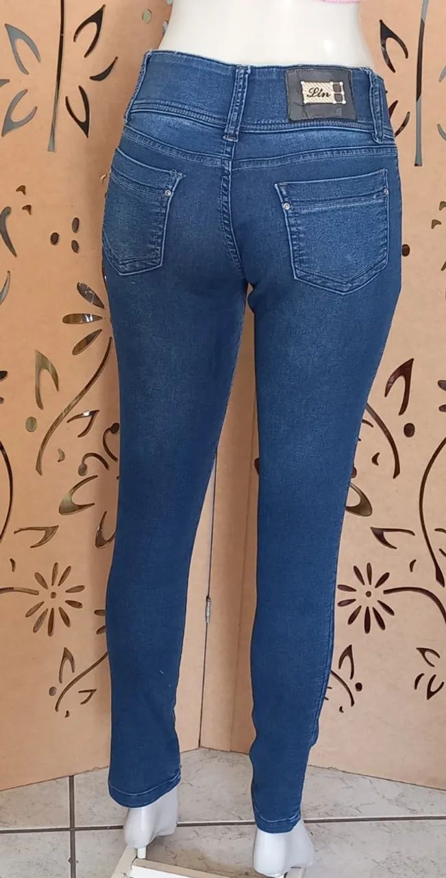 Calça Jeans com 2 botões Litani - Foto 3