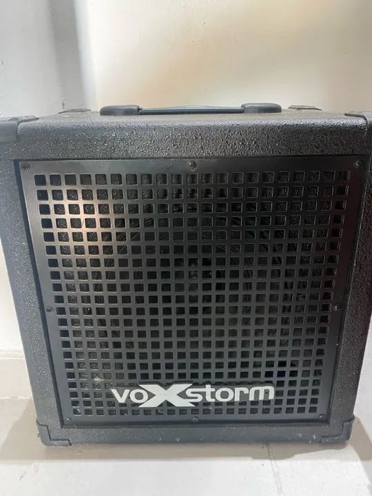 Caixa cubo amplificador para contrabaixo 40w