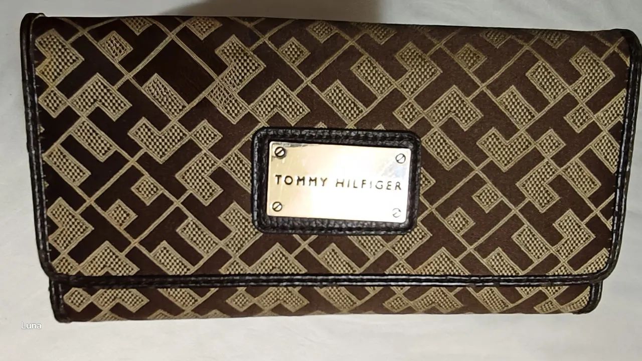 Carteira Tommy Hilfiger Marrom.  - Foto 5
