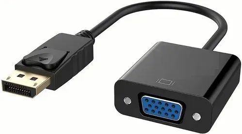 [Novo] Adaptador Conversor De Displayport Para Vga