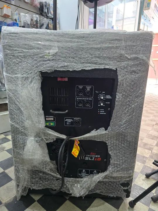 Kit ativo e  passivo sub grave 15 polegadas  - Foto 2