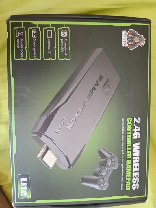 Controle Wireless 2.4G Game Stick Lite para PC e Android