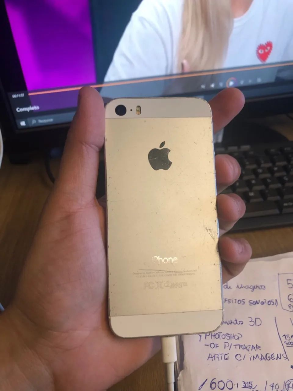 IPHONE 5 S TROCO EM ANDROID - Foto 2