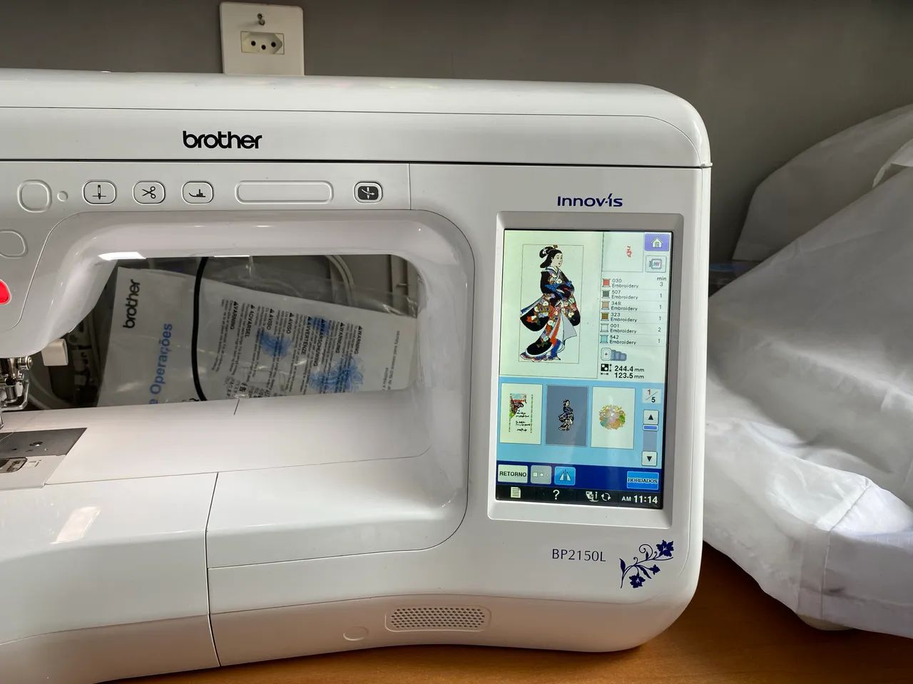 Máquina de bordado brother BP2150L - Foto 3