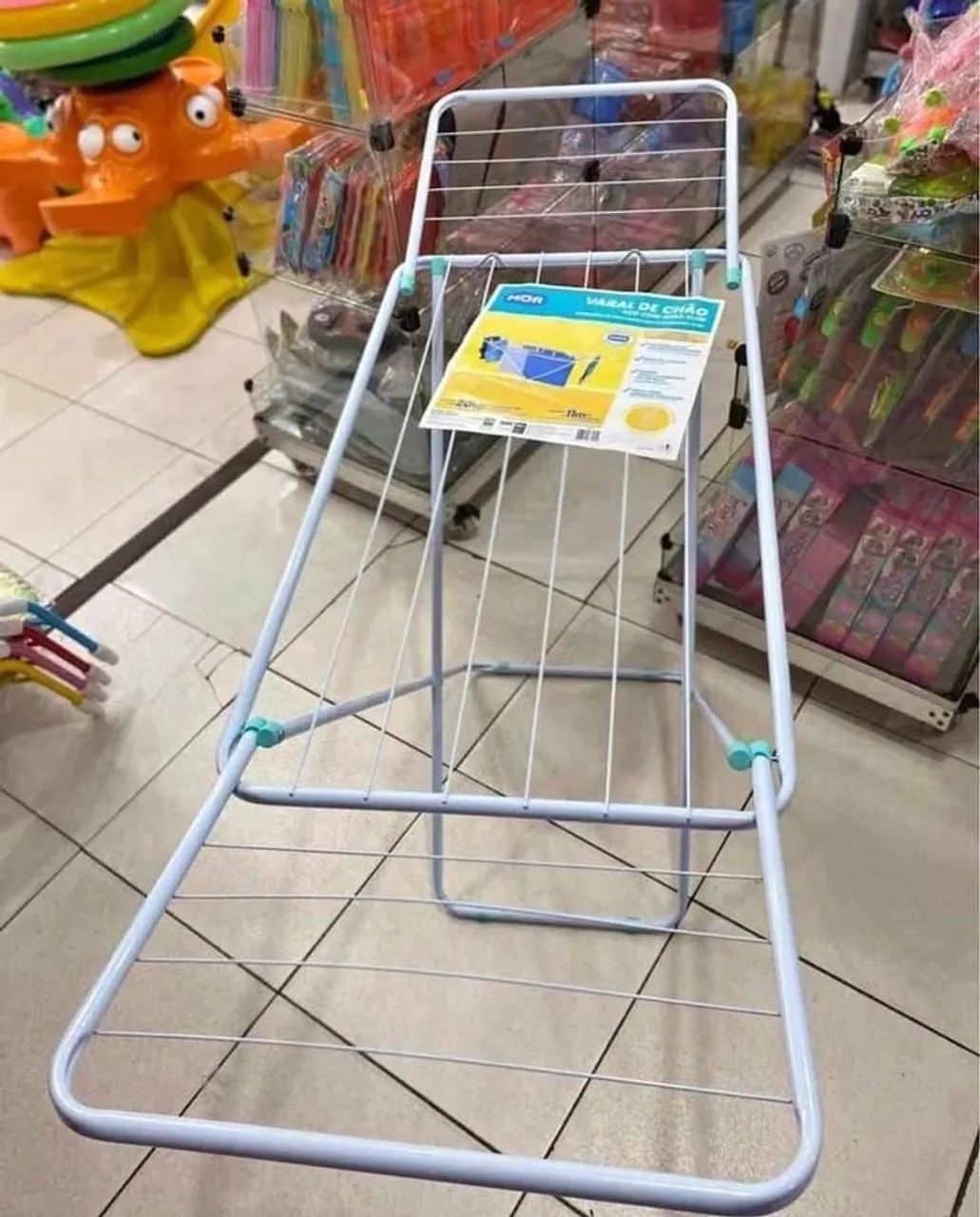 Varal de Chão MOR Aço Slim - Foto 4