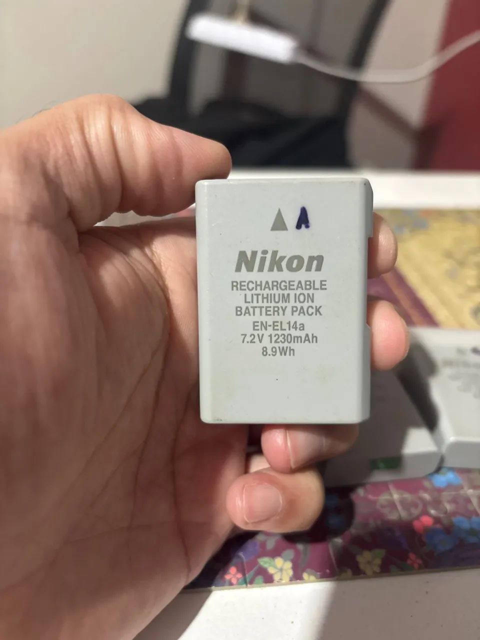 Bateria Nikon EN-EL14a para Linha D3000 D5000 e Coolpix - Foto 3