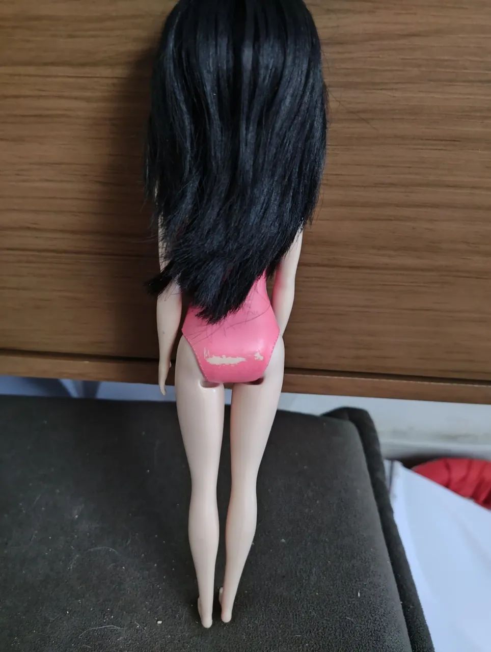 Boneca Barbie com Maiô Rosa e Estampas Étnicas 2018 - Foto 3