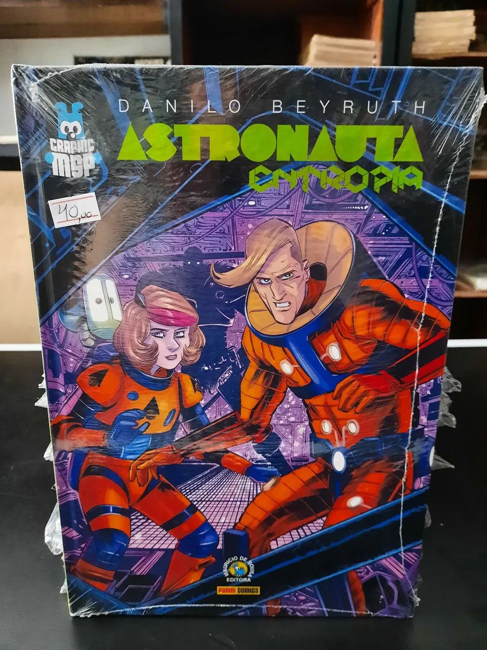 ASTRONAUTA ENTROPIA editora panini comics graphic msp(Maurício de Sousa)