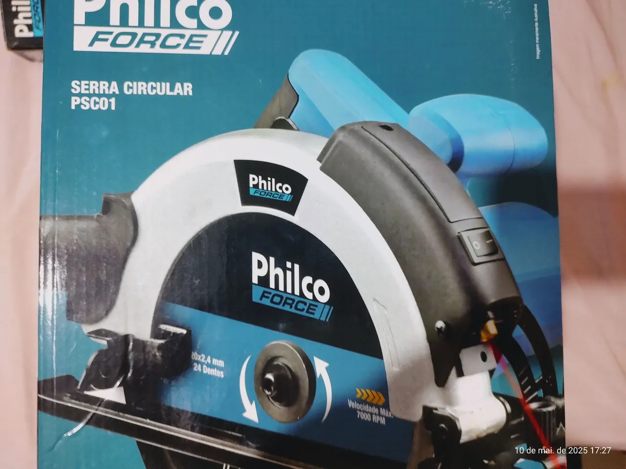 R$ 320,00 - Serra Circular - Philco Force - 1500W - 127V