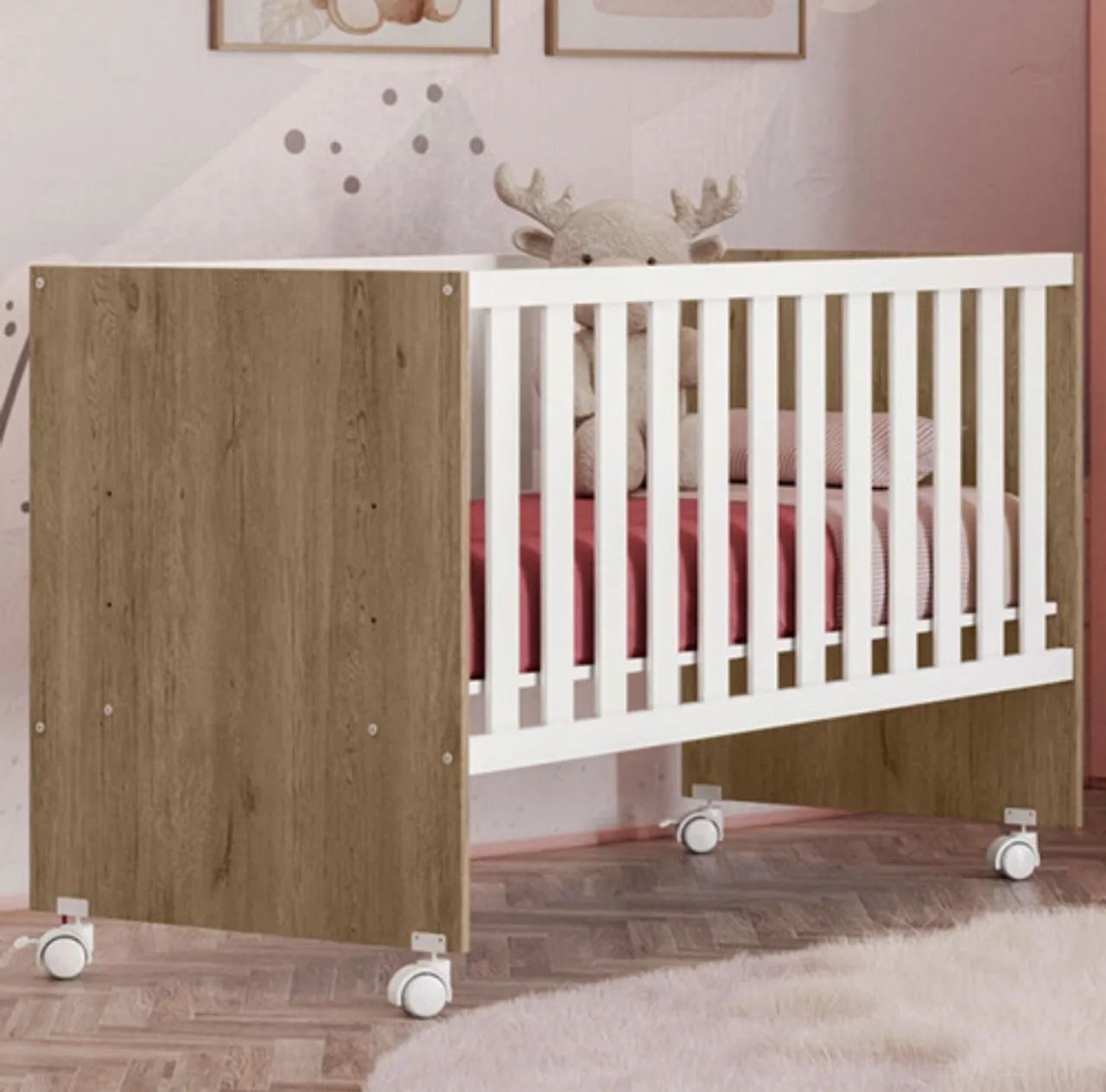 Berço com colchão novíssimo 64307306579587120